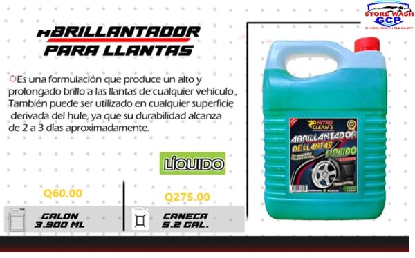 Abrillantador Para Llantas