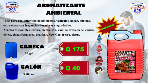 AROMATIZANTE AMBIENTAL Aromatizante Ambiental