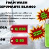FOAM WASH CON ESPUMANTE blanco Foam Wax Espumante Blanco