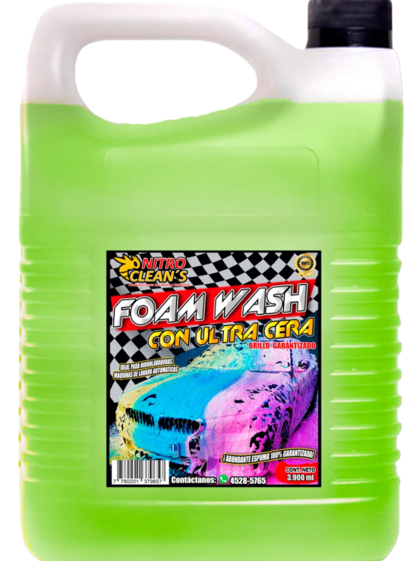 Shampoo Espuma blanca-PhotoRoom Foam Wax Espumante Blanco
