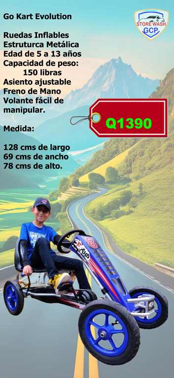 AZUL 1390 Go Kart Evolution