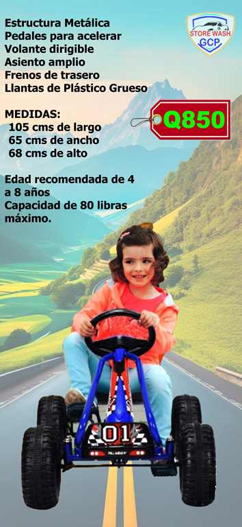 AZUL 850 Go Kart