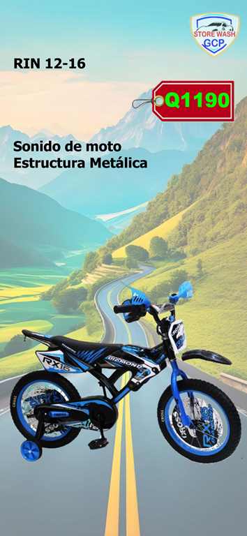 Bicicleta para niño