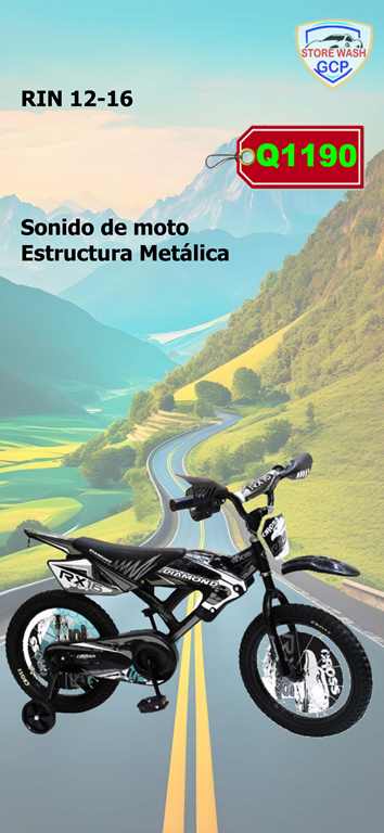 Bicicleta para niño