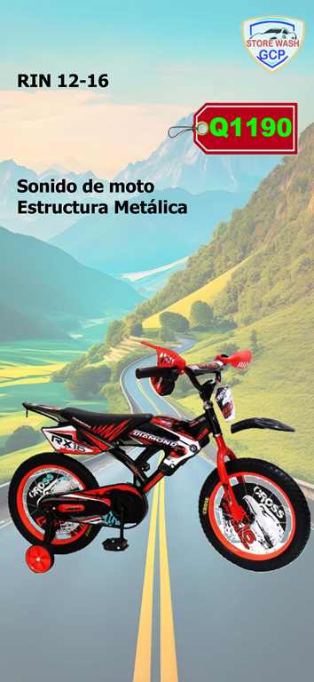 Bicicleta para niño