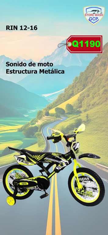Bicicleta para niño