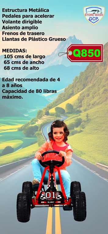 rojo 850 Go Kart